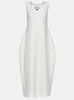 Frauen Source Unknown Kleider<Adua Vase Midikleid, Weis