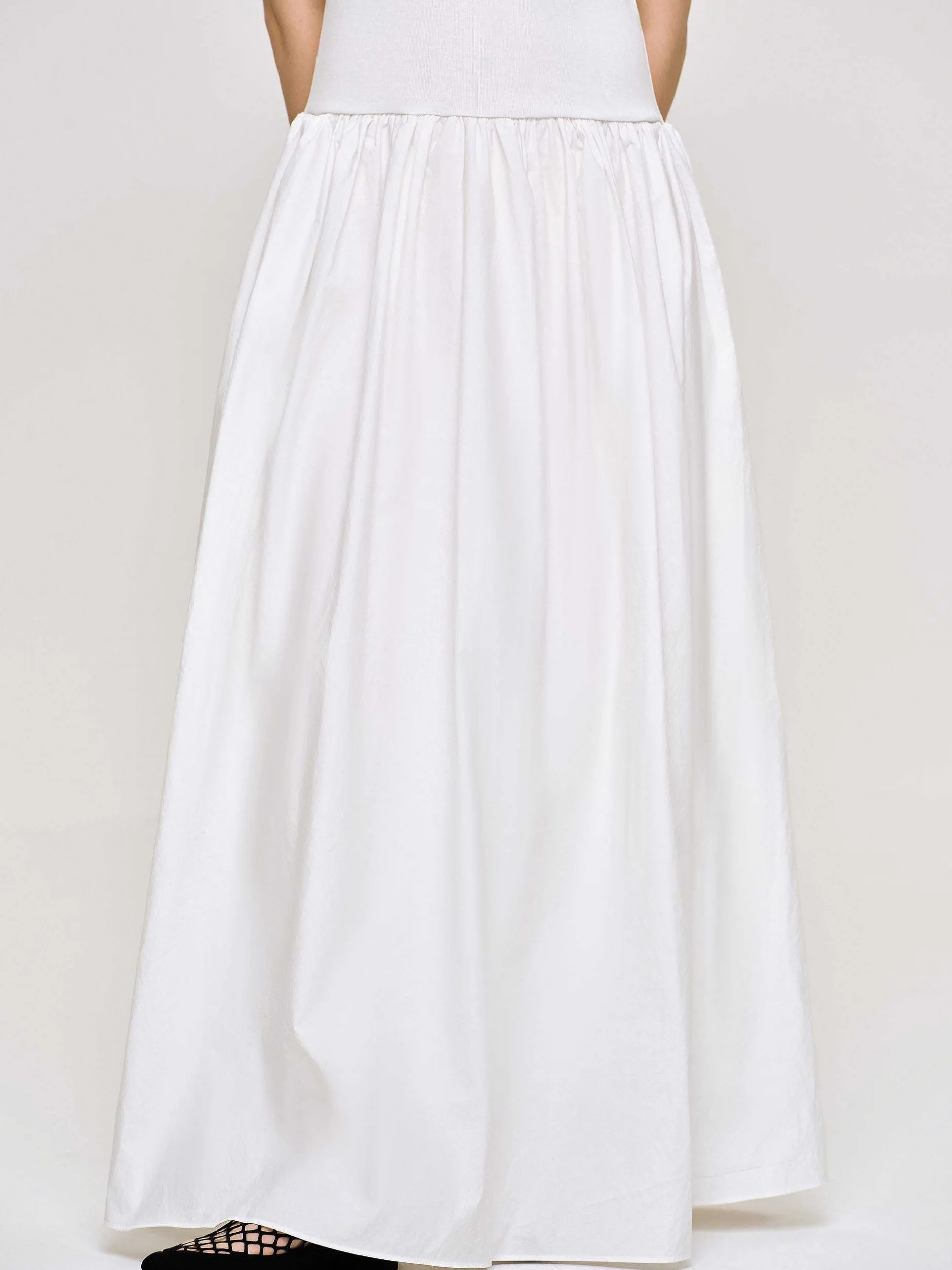 Frauen Source Unknown Kleider<Amal Racer-Tanktopkleid Mit Tiefer Taille, Weis