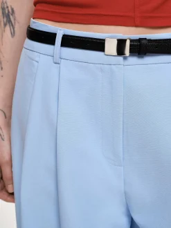 Frauen Source Unknown Unterteile<Biesenhose Mit Weitem Bein, Eisblau