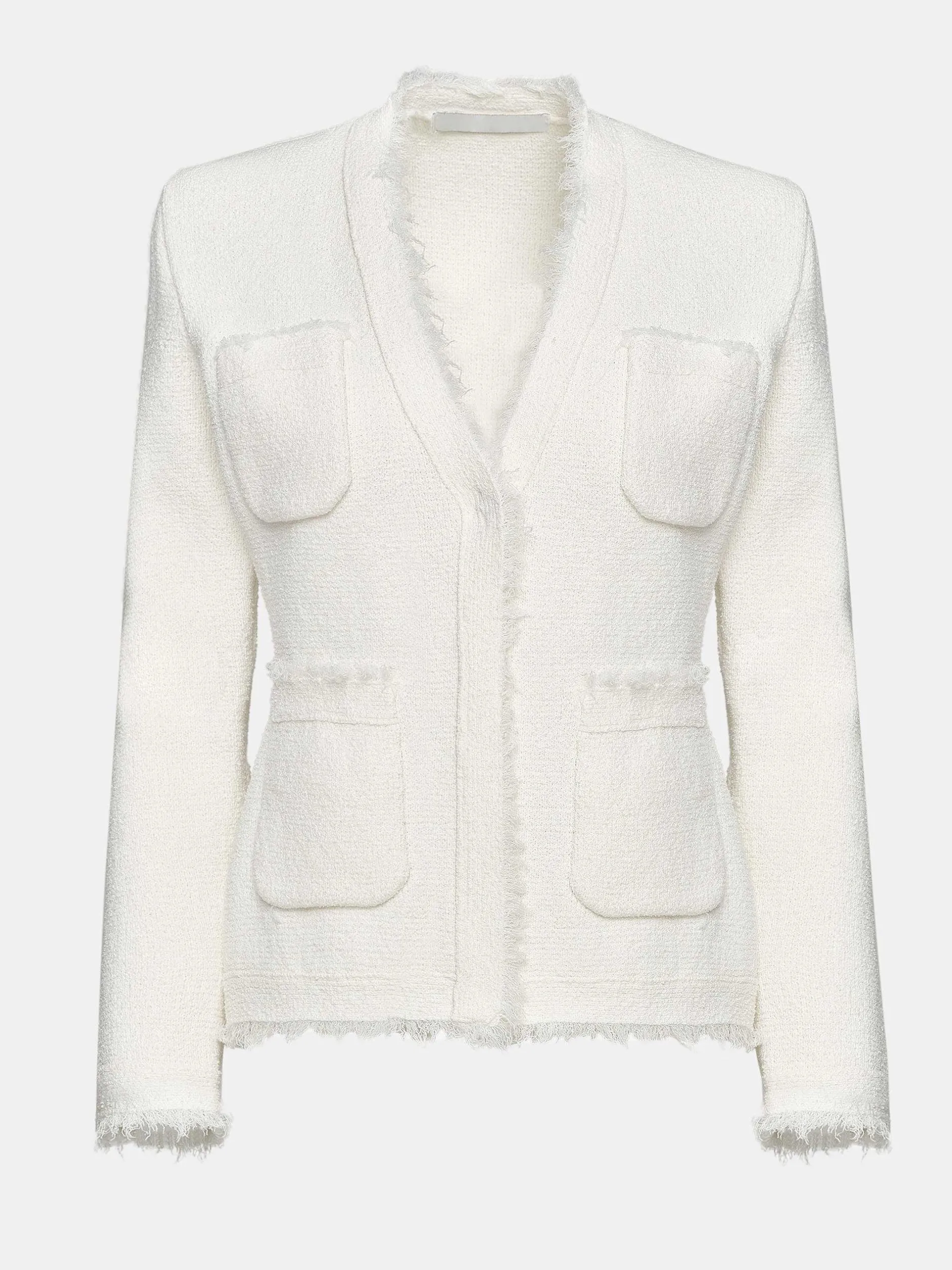 Frauen Source Unknown Zubehör<Cardigan Mit Taillierter Taille, Naturweis