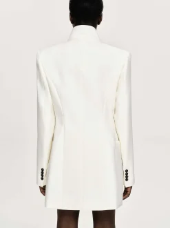 Frauen Source Unknown Oberbekleidung<Corrin Wickelblazer, Creme