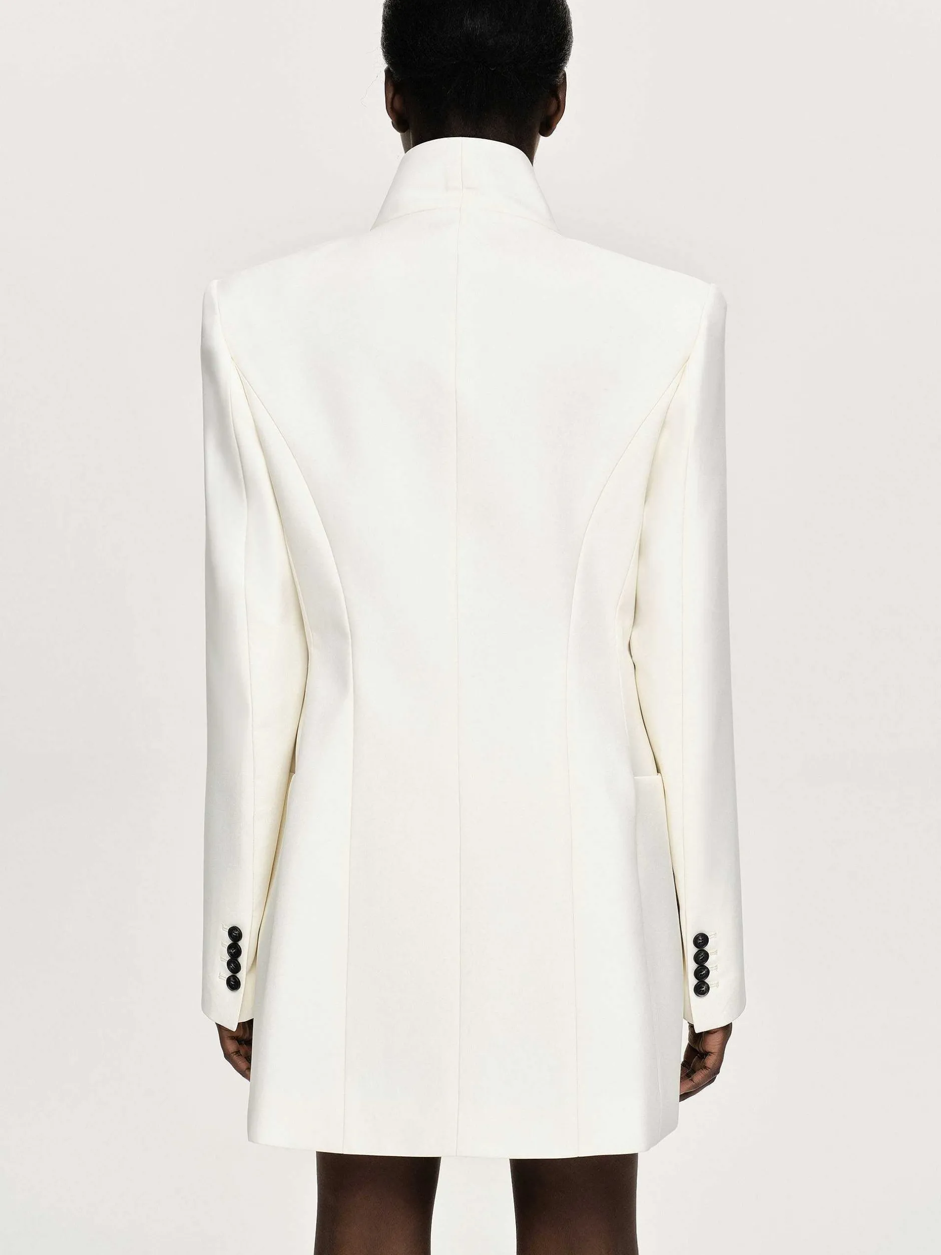 Frauen Source Unknown Oberbekleidung<Corrin Wickelblazer, Creme