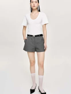 Frauen Source Unknown Zubehör<Deep U T-Shirt, Weis