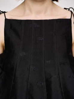 Frauen Source Unknown Oberteile<Extra Verkurztes Camisole, Schwarz