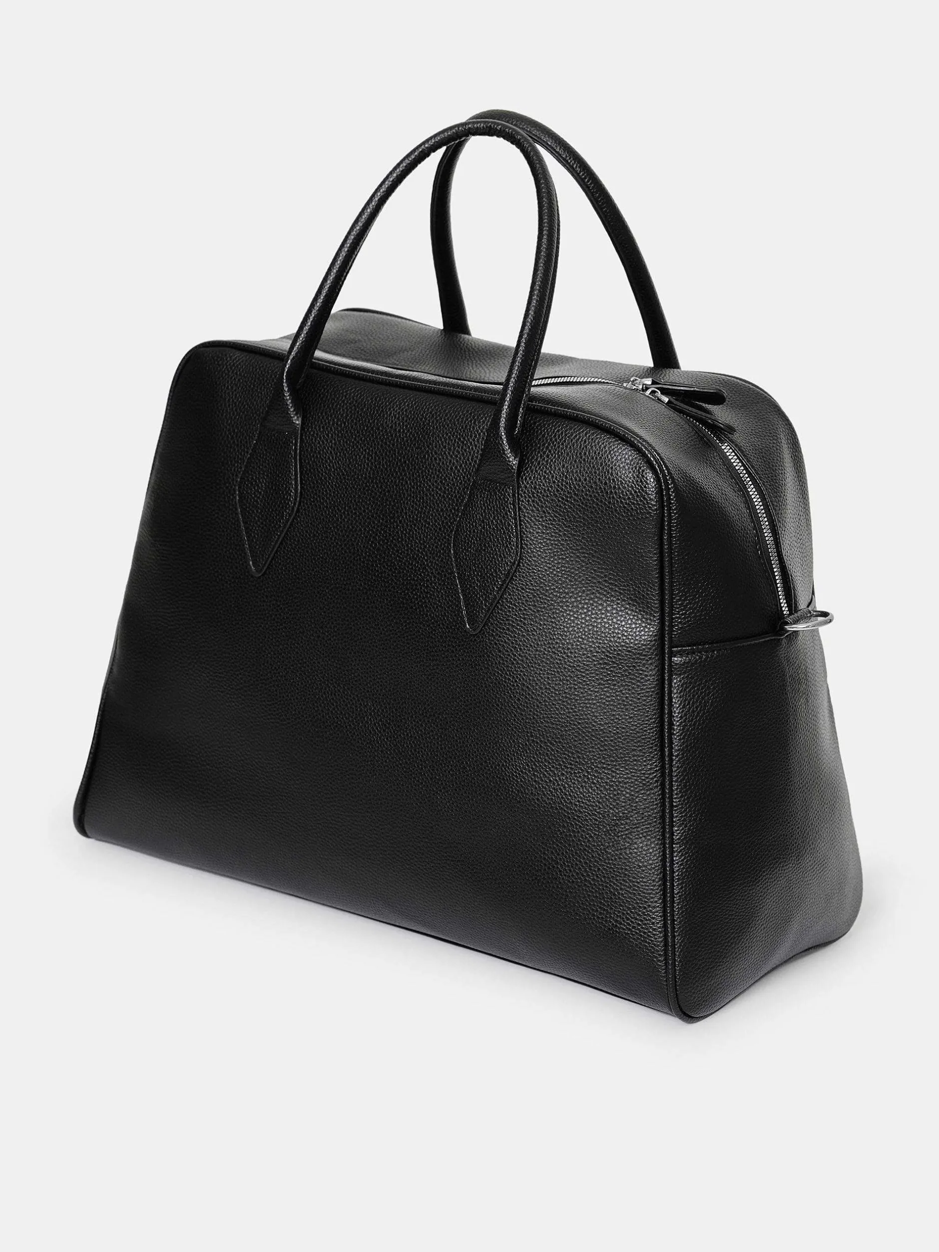 Frauen Source Unknown Schuhe & Taschen<Grose Weekender-Tasche Aus Kunstleder, Schwarz
