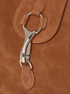 Frauen Source Unknown Kleidung<Hobo-Tasche Aus Wildleder, Kupfer