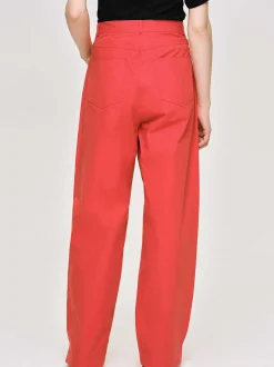 Frauen Source Unknown Kleidung<Hose Mit Weitem Bein, Rot