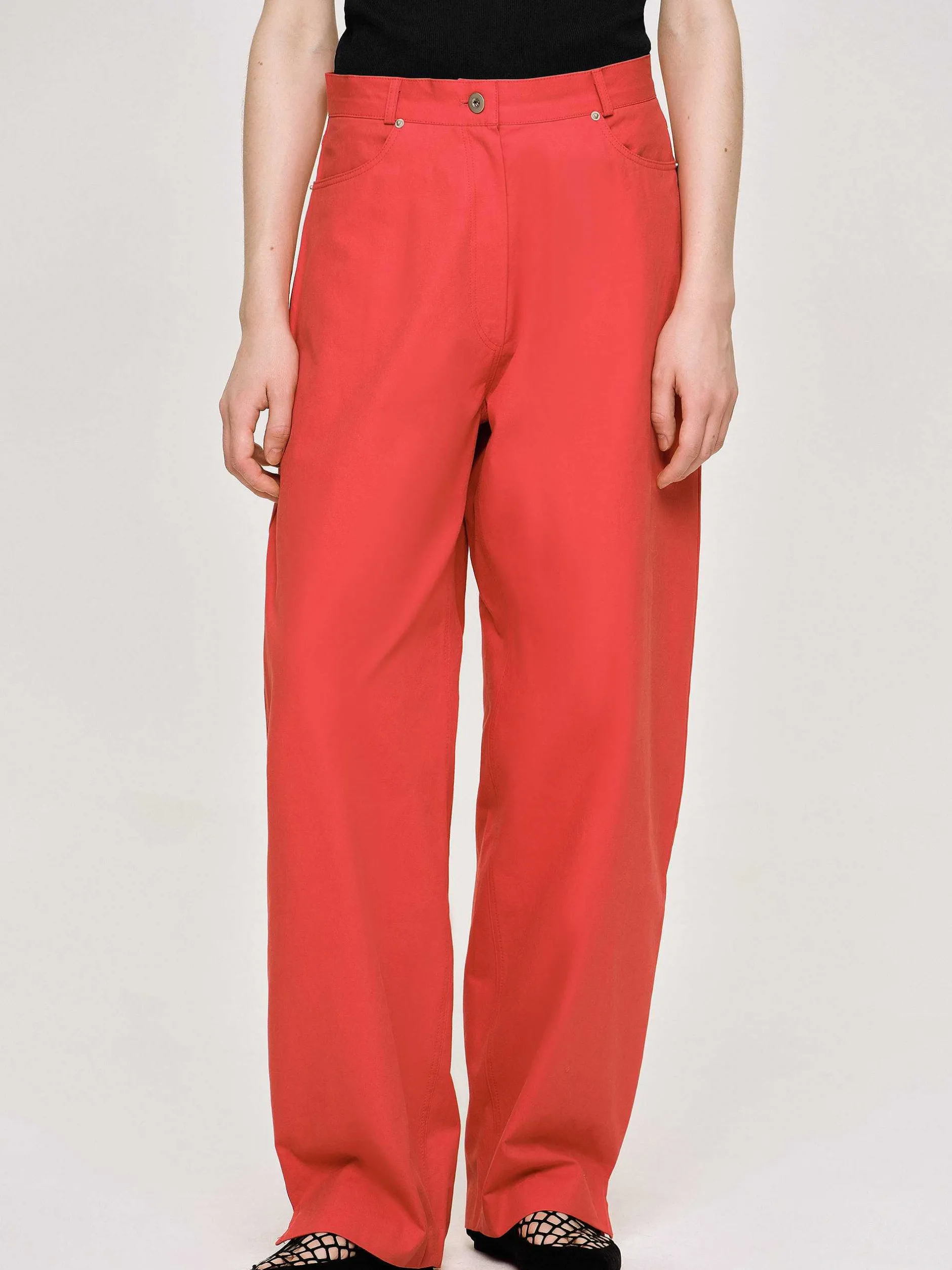 Frauen Source Unknown Unterteile<Hose Mit Weitem Bein, Rot