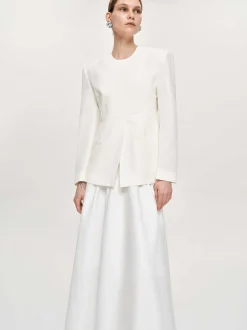 Frauen Source Unknown Zubehör<Jacke Mit Schmaler Taille, Elfenbeinfarben