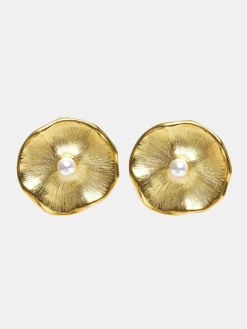 Frauen Source Unknown Kleidung<Jardin-Ohrstecker, Gold
