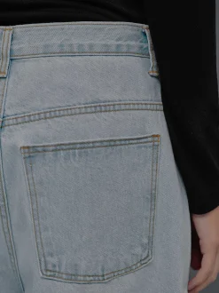 Frauen Source Unknown Denim<Jeans In Ubergrose, Hellblaue Waschung