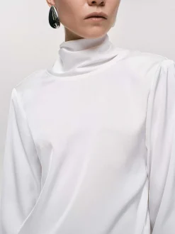 Frauen Source Unknown Kleidung<Leiva Bluse Mit Wasserfallausschnitt, Weis