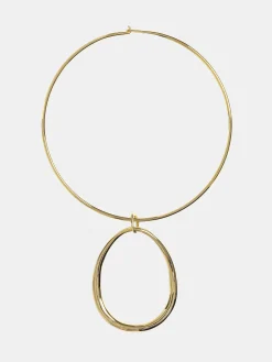 Frauen Source Unknown Kleidung<Loop-Halsband, Gold