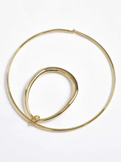 Frauen Source Unknown Zubehör<Loop-Halsband, Gold