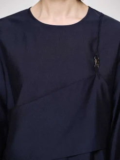 Frauen Source Unknown Kleidung<Mehrlagige Bluse, Marineblau