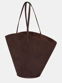 Frauen Source Unknown Kleidung<Mittelgrose Wildledertasche, Toffee
