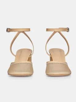 Frauen Source Unknown Schuhe & Taschen<Noa Mesh-Zehensandalen, Kamel