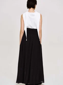 Frauen Source Unknown Unterteile<Ocelia Maxirock Mit Tiefer Taille, Schwarz