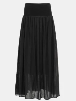 Frauen Source Unknown Unterteile<Ocelia Maxirock Mit Tiefer Taille, Schwarz