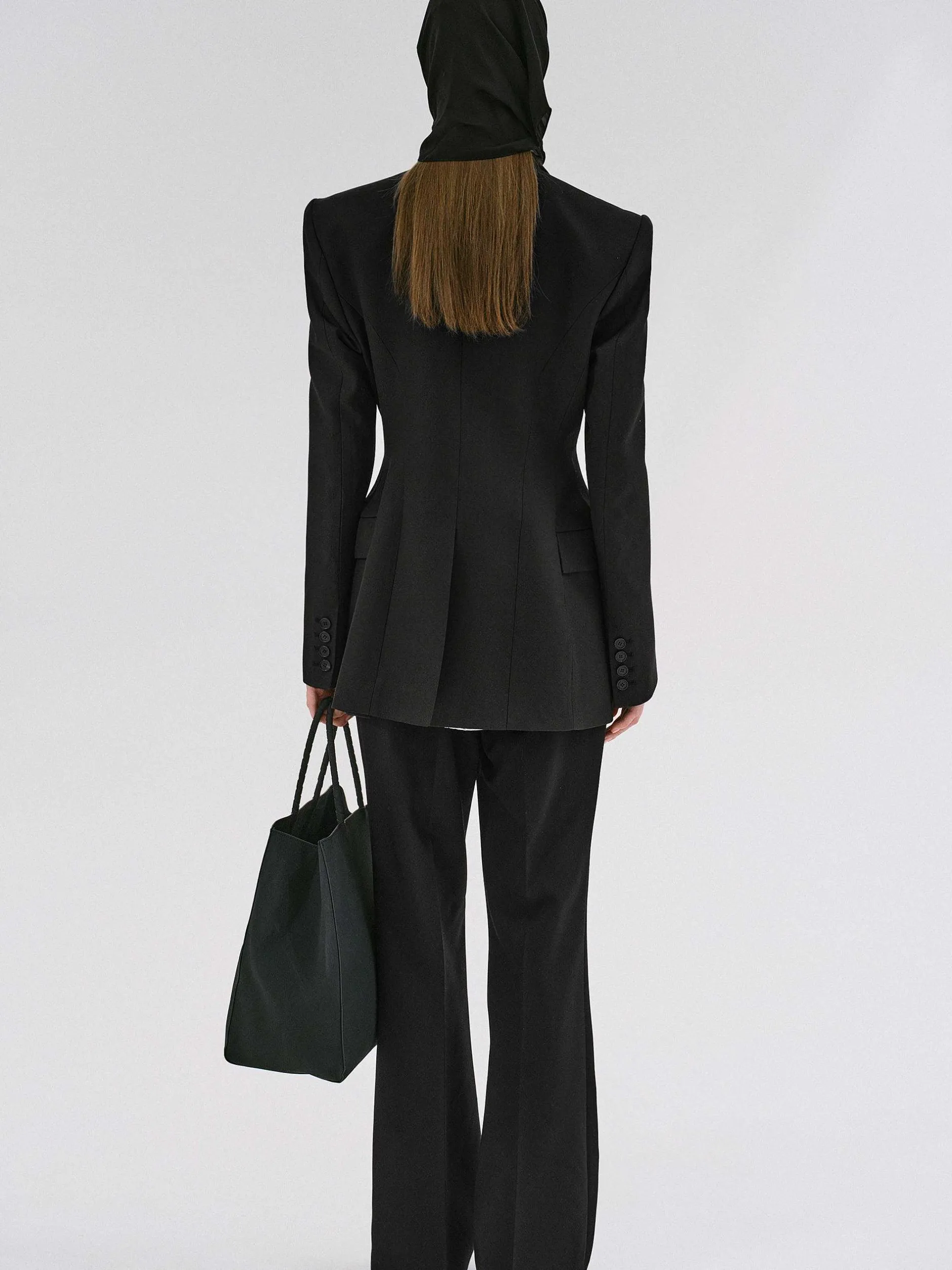 Frauen Source Unknown Kleidung<Poldo Sanduhr-Blazer, Schwarz