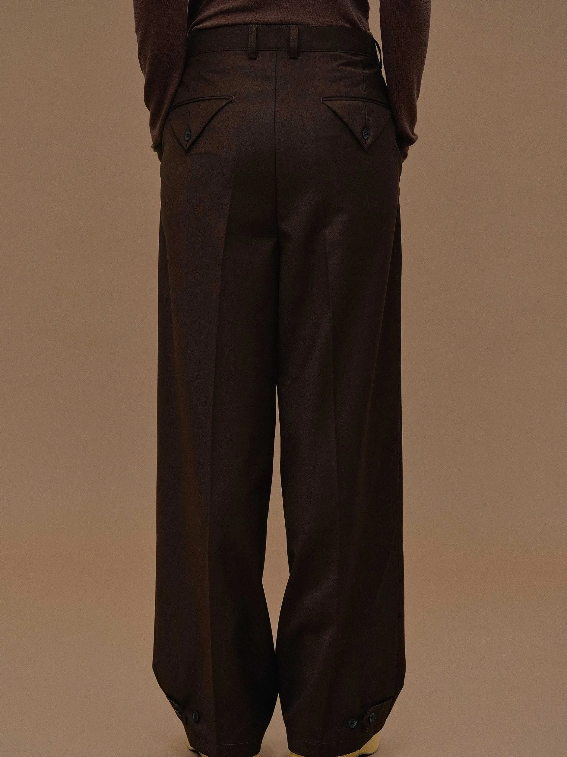Frauen Source Unknown Kleidung<Relaxed-Hose Mit Dreieckstaschen, Fondant