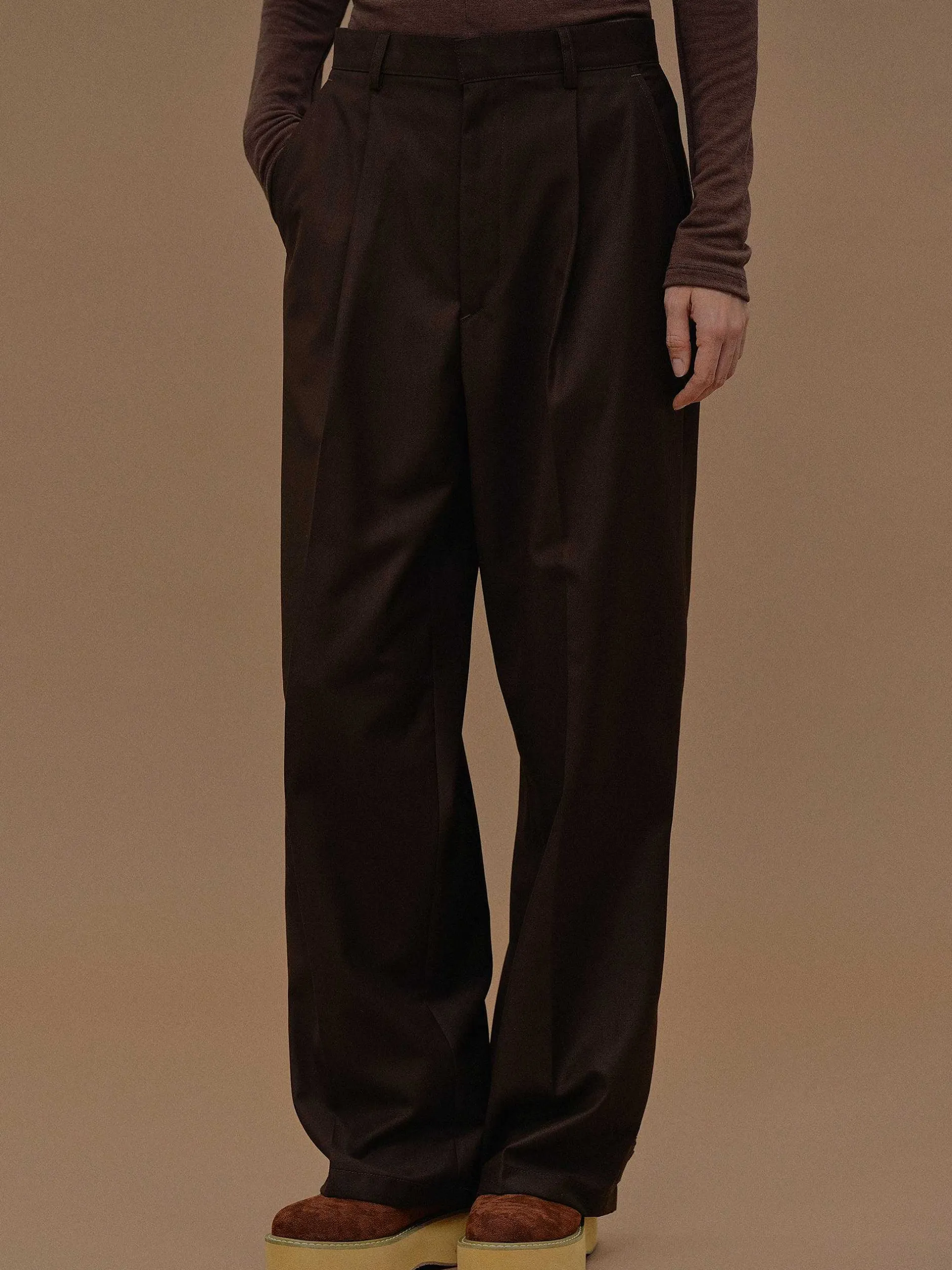 Frauen Source Unknown Unterteile<Relaxed-Hose Mit Dreieckstaschen, Fondant