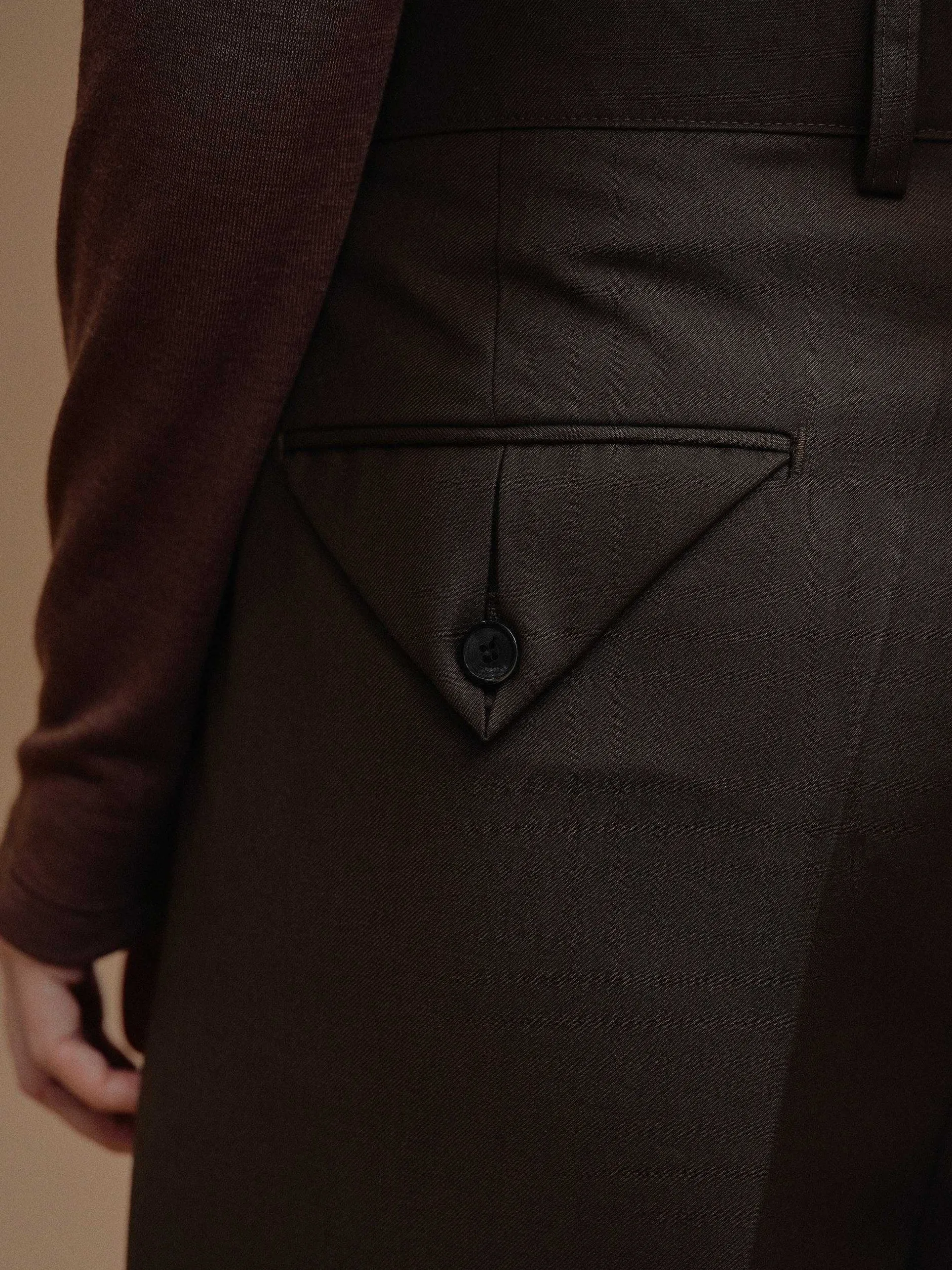 Frauen Source Unknown Unterteile<Relaxed-Hose Mit Dreieckstaschen, Fondant