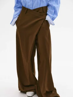 Frauen Source Unknown Kleidung<Rennert Criss Cross Hose, Sattelbraun