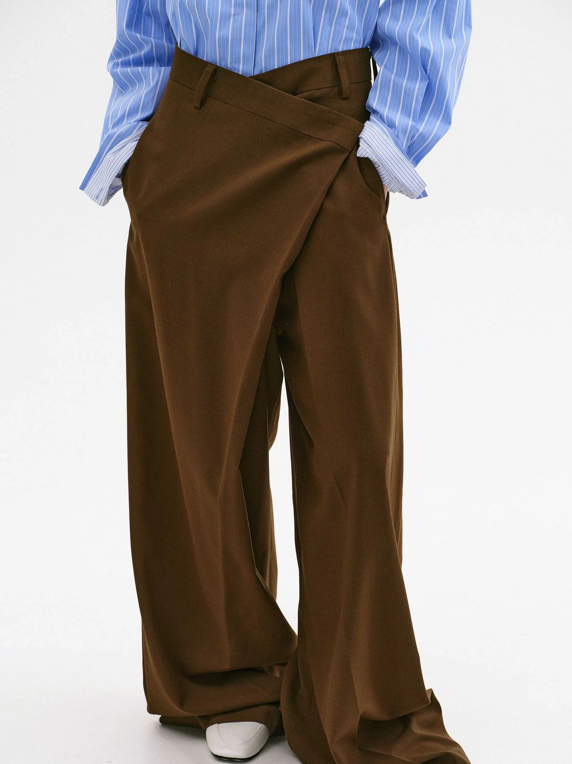 Frauen Source Unknown Kleidung<Rennert Criss Cross Hose, Sattelbraun