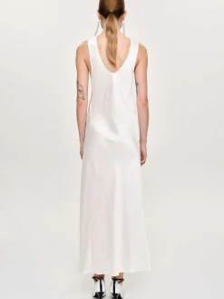 Frauen Source Unknown Zubehör<Satin-Maxikleid, Perle