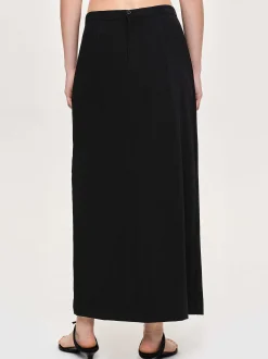 Frauen Source Unknown Kleidung<Schlitz-Maxirock, Schwarz