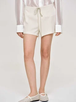 Frauen Source Unknown Kleidung<Shorts Mit Kordelzug, Alabaster