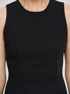 Frauen Source Unknown Kleidung<Tailliertes Maxikleid, Schwarz