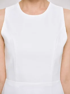 Frauen Source Unknown Kleider<Tailliertes Maxikleid, Weis
