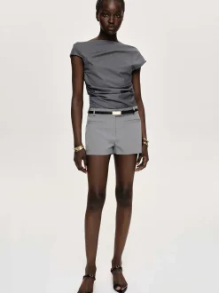 Frauen Source Unknown Kleidung<Ulna Welt Pocket Shorts, Grau