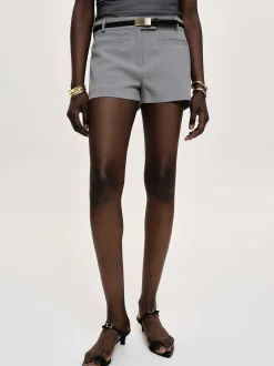 Frauen Source Unknown Kleidung<Ulna Welt Pocket Shorts, Grau