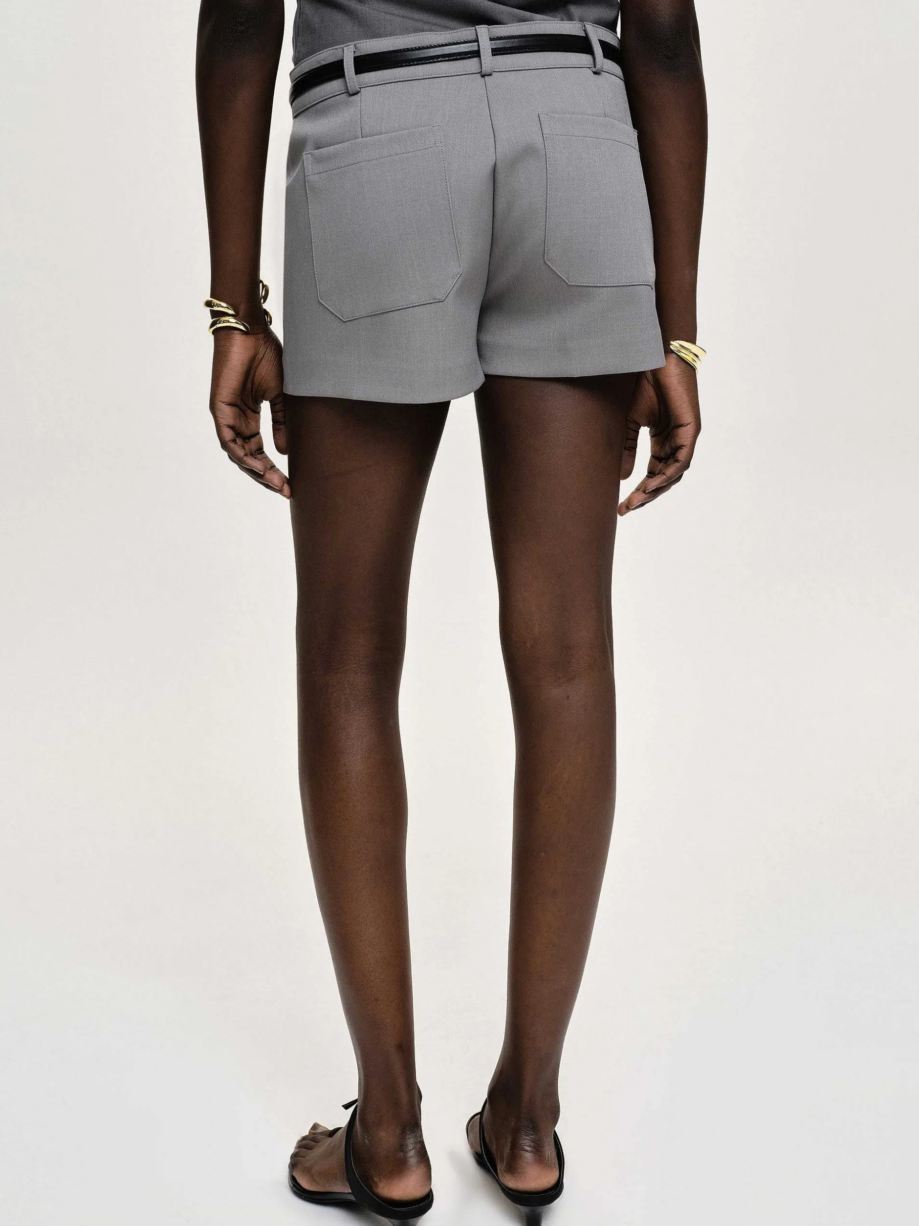 Frauen Source Unknown Unterteile<Ulna Welt Pocket Shorts, Grau