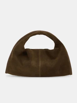 Frauen Source Unknown Kleidung<Vida Wildleder Mini-Tragetasche, Walnuss