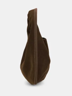 Frauen Source Unknown Kleidung<Vida Wildleder Mini-Tragetasche, Walnuss