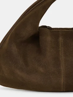 Frauen Source Unknown Schuhe & Taschen<Vida Wildleder Mini-Tragetasche, Walnuss