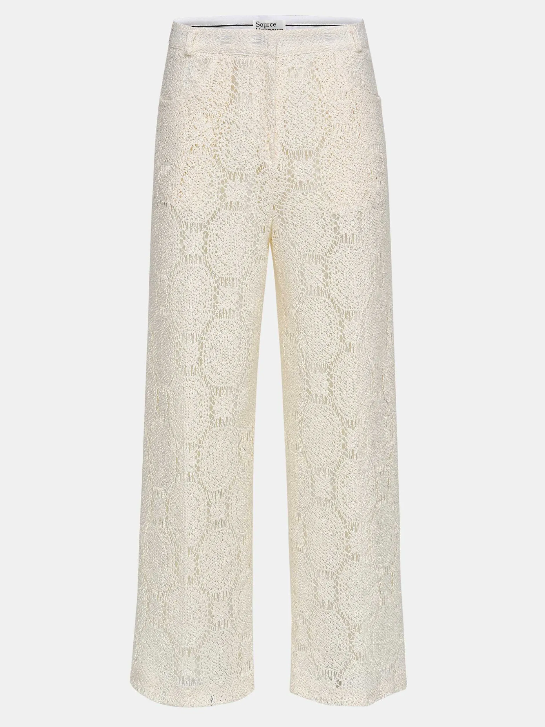 Frauen Source Unknown Unterteile<Weite Hakelhose Sevilla, Ecru
