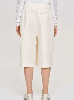 Frauen Source Unknown Kleidung<Wickelshorts Aus Baumwolle, Mandel